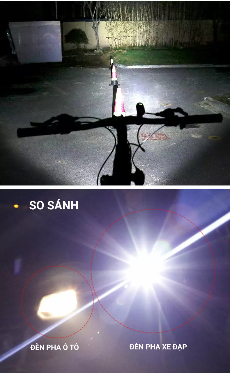Đèn LED trước gắn ghi đông Wheel Up 390LM 9 DEN PHA XE DAP WHEEL UP 17 Đèn LED trước gắn ghi đông Wheel Up 390LM - YCB.vn