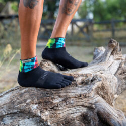 Vớ xỏ ngón chạy địa hình Injinji Spectrum TRAIL Midweight Mini-Crew