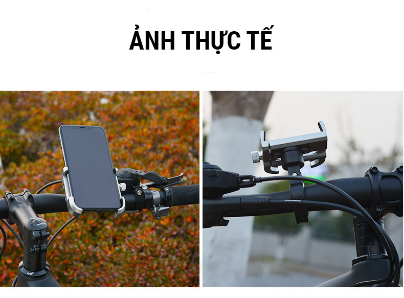 gia kep dien thoai 4 canh 20 Giá đỡ / bát gắn điện thoại ghi đông xe đạp Wheel Up Phone Holder - YCB.vn