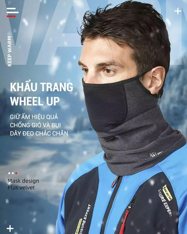 khau trang bit mat co gian chong bui wheel up mesh mask 12 Khẩu trang bịt mặt co giãn chống bụi Wheel Up Mesh Mask - YCB.vn
