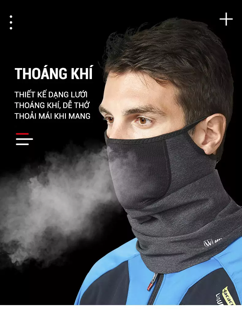 khau trang bit mat co gian chong bui wheel up mesh mask 15 Khẩu trang bịt mặt co giãn chống bụi Wheel Up Mesh Mask - YCB.vn