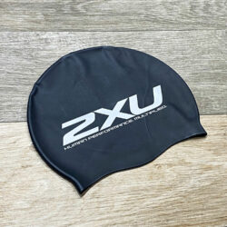 Nón bơi 2XU Silicone Swim Cap - Đen