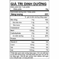 Thanh Protein Banu - Táo quế