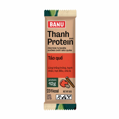 Thanh Protein Banu – Táo quế - YCB -  Năng Lượng