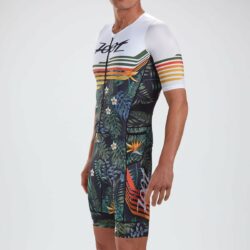 Bộ quần áo trisuit nam ZOOT Mens LTD Tri Aero FZ Racesuit - Waikoloa