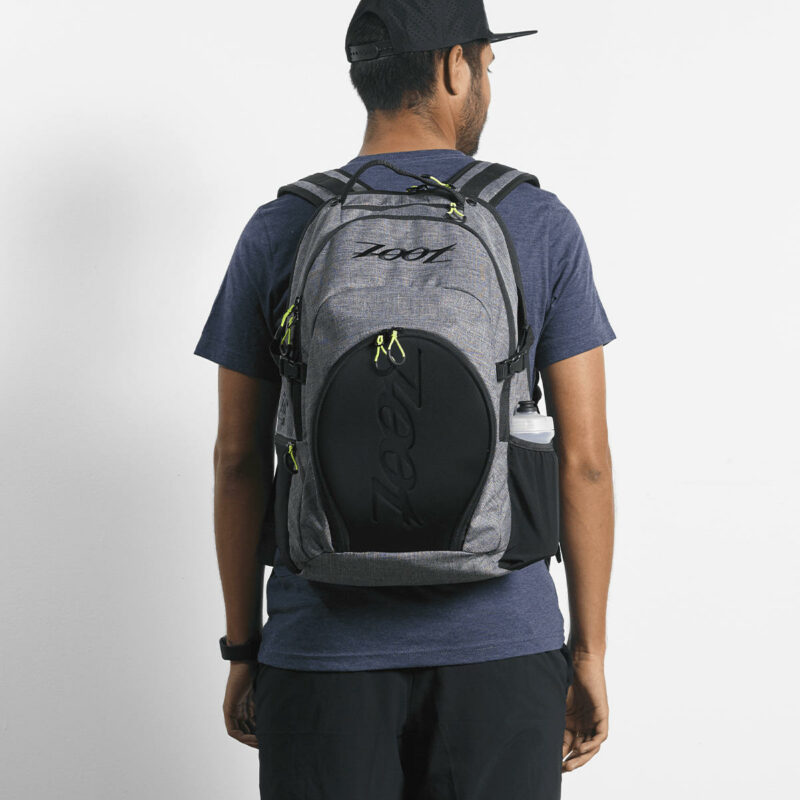 zoot ultra tri backpack canvas gray 14