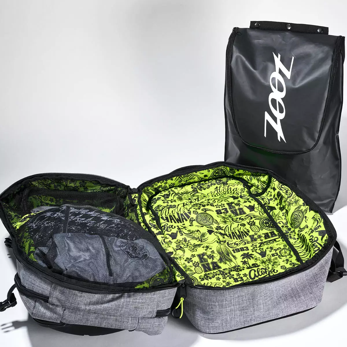 zoot ultra tri bag canvas gray 06 Ba lô ba môn phối hợp Zoot Ultra Tri Bag - Canvas Gray (42L) - YCB.vn