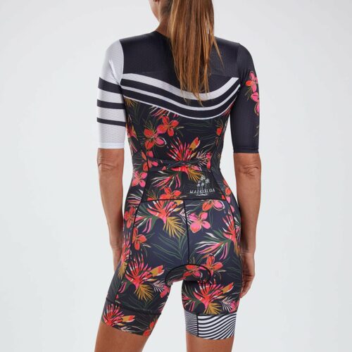 Bộ quần áo trisuit nữ ZOOT Women LTD Tri FZ Racesuit – Waikoloa - YCB -  Tri Suit 2