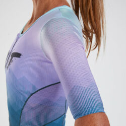 Bộ quần áo trisuit nữ ZOOT Women Tri FZ Racesuit - Kona Ice