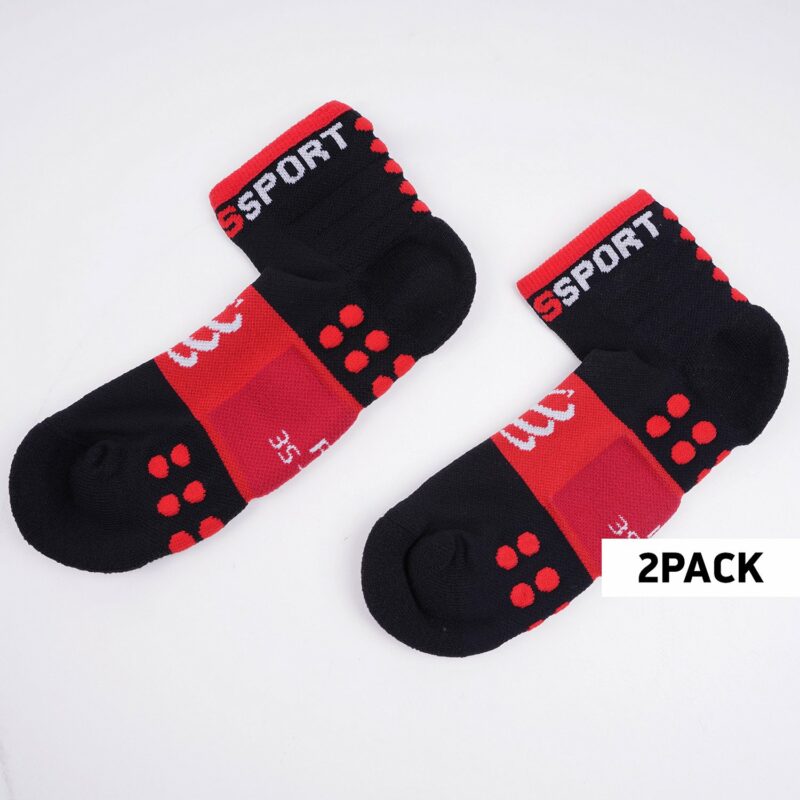 compressport run training socks-2-pack-001