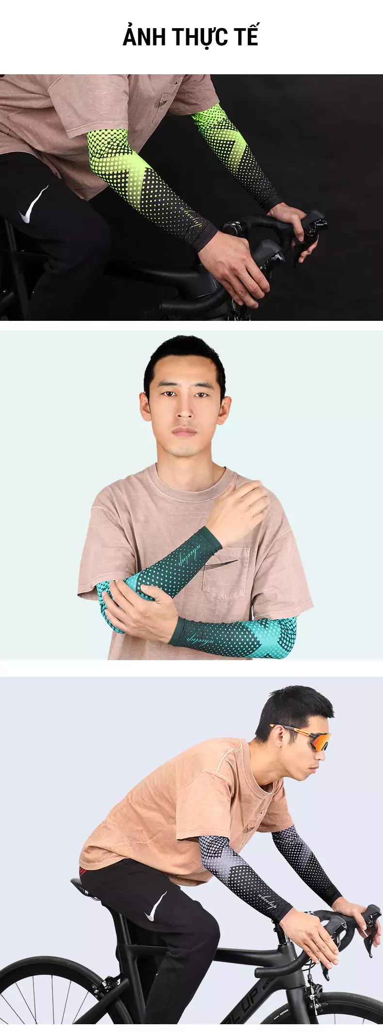 ong tay the thao chong nang wheel up 2bright as07 16 Ống tay thể thao Wheel Up X Sleeves (AS07) - YCB.vn