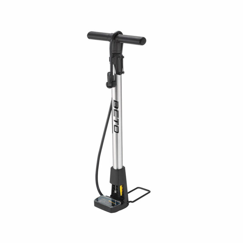 Bơm sàn xe đạp BETO Travel Floor CMP-113AG4 (có đồng hồ áp suất)
