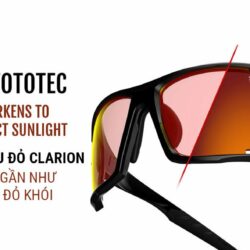 Kính mát thể thao Tifosi Kilo | Black White Fototec (Tròng đổi màu)