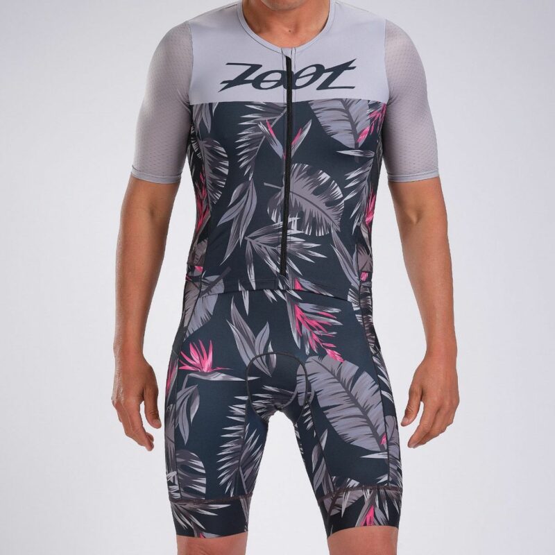 Bộ quần áo trisuit nam Zoot Mens LTD Triathlon Aero Full Zip Racesuit - Kohala