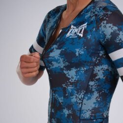 Bộ quần áo trisuit nam Zoot Mens LTD Triathlon Aero Full Zip Racesuit - Race Division