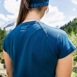 Áo chạy bộ nữ Compressport Training T-Shirt - Mont Blanc 2022