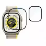 Miếng dán màn hình phủ viền PMMA cho Apple Ultra Watch 49mm (combo 2 miếng) - YCB -  Case - Miếng Dán 16