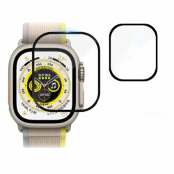 Miếng Dán Màn Hình Phủ Viền PMMA Cho Apple Ultra Watch 49mm (combo 2 miếng)