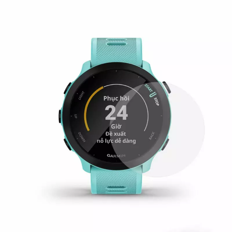 Miếng dán màn hình chống trầy Garmin Forerunner 55 (combo miếng