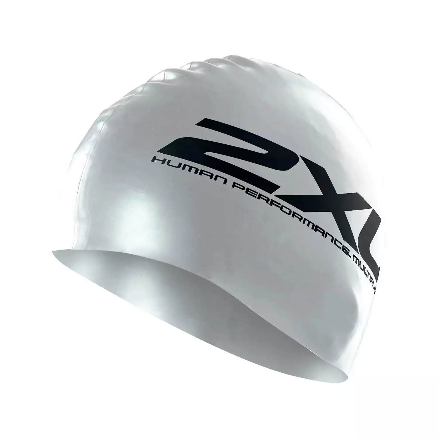 Nón bơi 2XU Silicone Swim Cap – Đen - YCB -  Nón Bơi 5