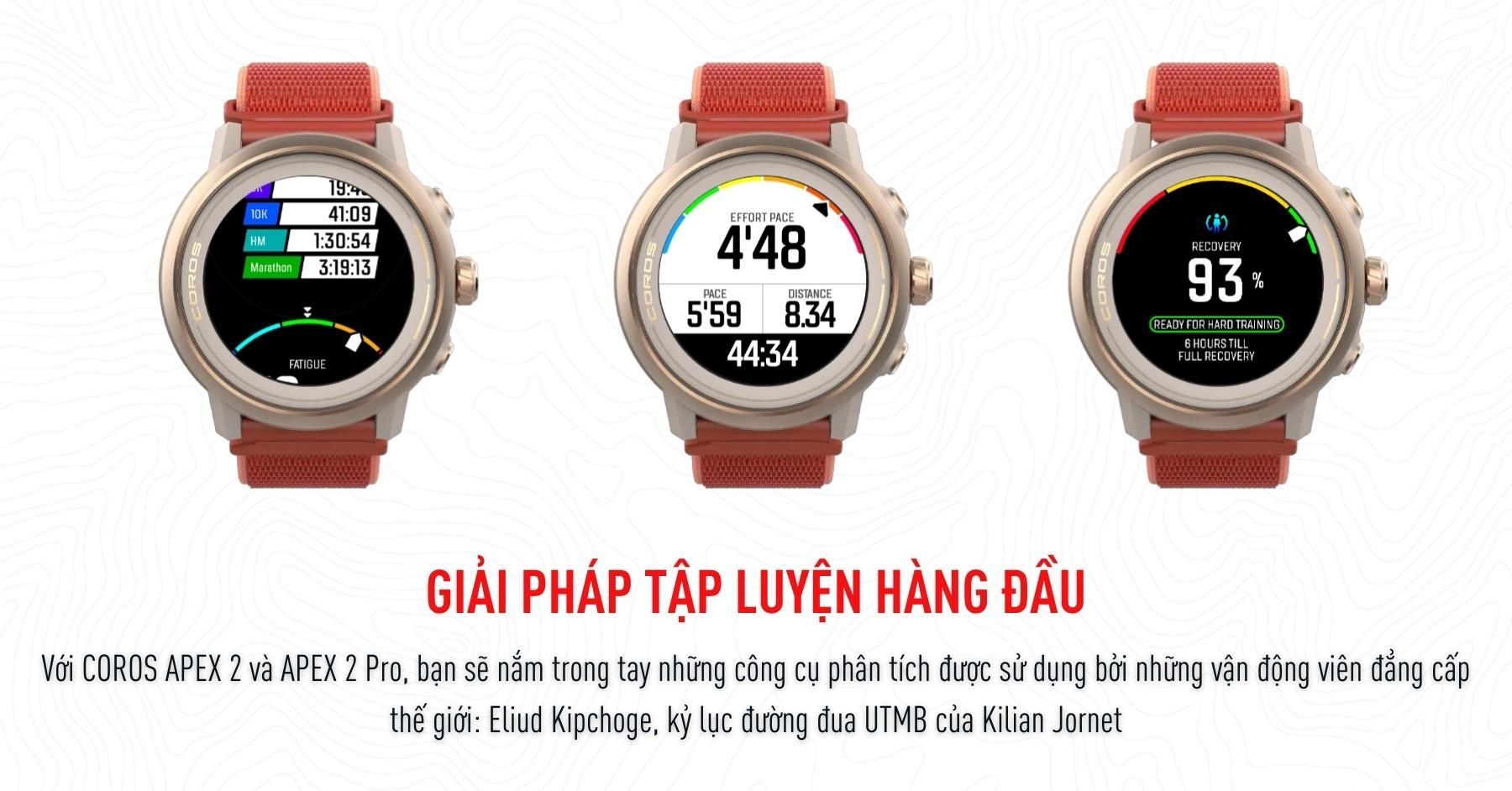 coros apex 2 grey 20 result Đồng hồ thể thao GPS Coros Apex 2 Pro - YCB.vn