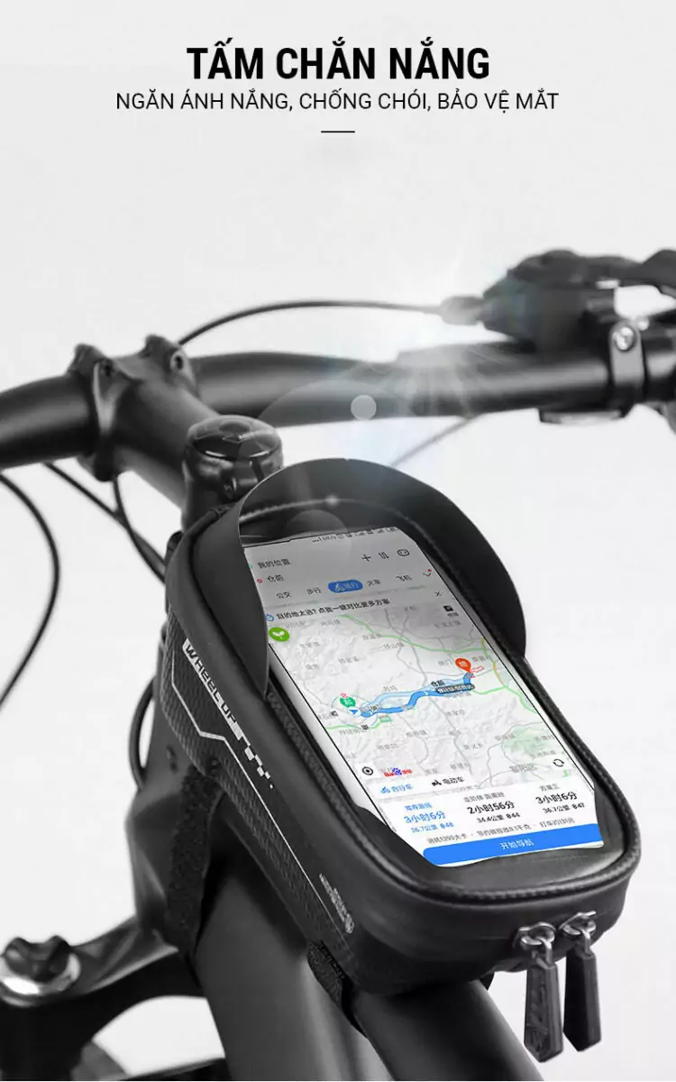 túi điện thoại ghi đông xe đạp wheel up hbb-03s 6 tui dien thoai ghi dong xe dap wheel up hbb03s 10 Túi điện thoại ghi đông xe đạp Wheel Up HBB-03s - YCB.vn