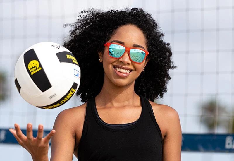 Kinh chay bo Knockaround Fruit Punch Aqua Fast Lanes Sport 6 Kính mát thể thao Knockaround Fast Lanes Sport | Fruit Punch / Aqua - YCB.vn