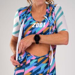 Bộ quần áo trisuit nữ ZOOT Womens LTD Triathlon Aero Full Zip Racesuit - Unbreakable