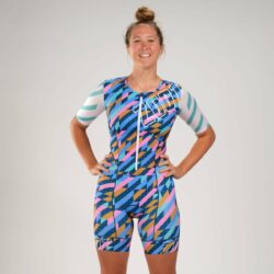 Bộ quần áo trisuit nữ ZOOT Womens LTD Triathlon Aero Full Zip Racesuit - Unbreakable