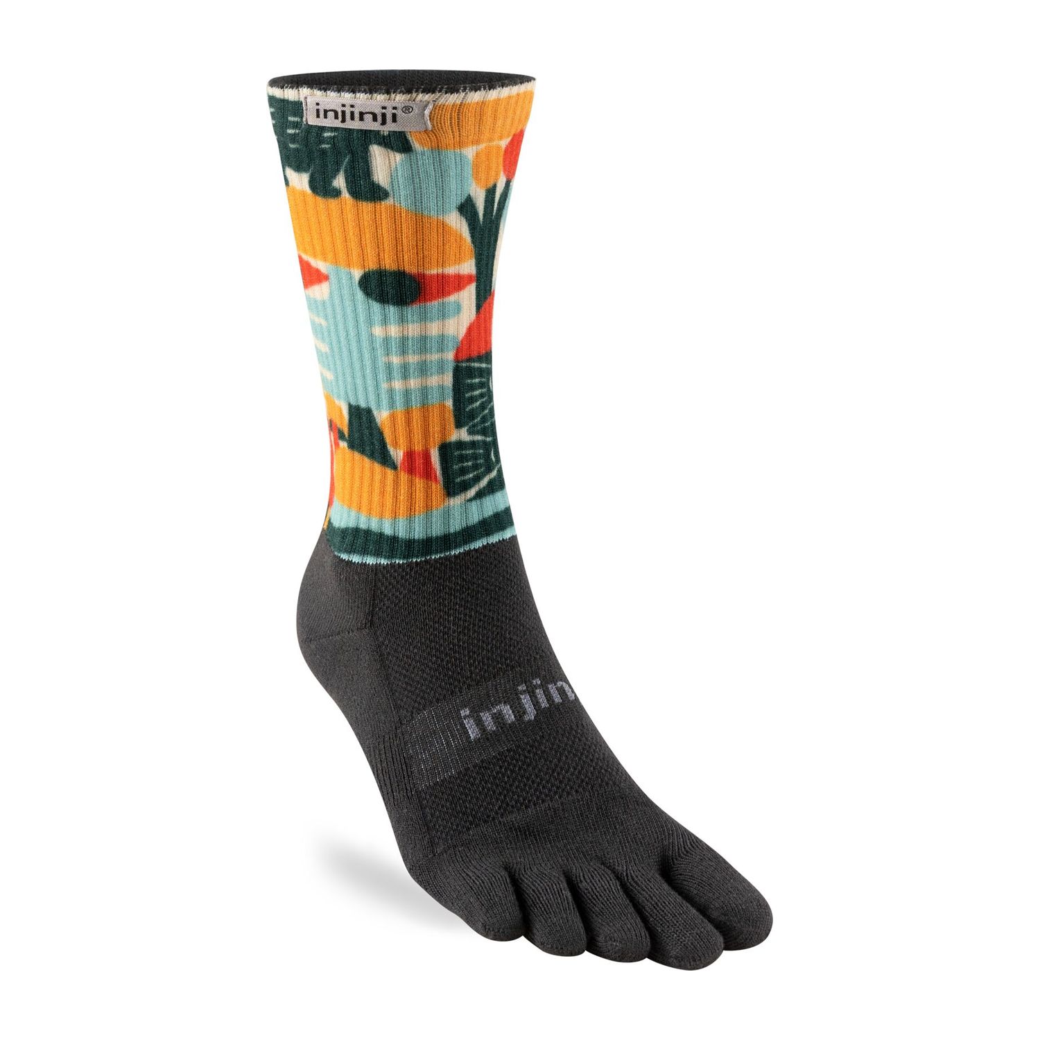 Injinji Trail Midweight Crew Coolmax 213170 63 Bleu dark L=44,5-47 Injinji Trail Midweight Crew Coolmax 213170 63 Bleu dark L=44,5-47