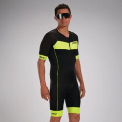 Bộ quần áo trisuit nam Zoot Mens Core+ Triathlon Aero Racesuit - Safety Yellow