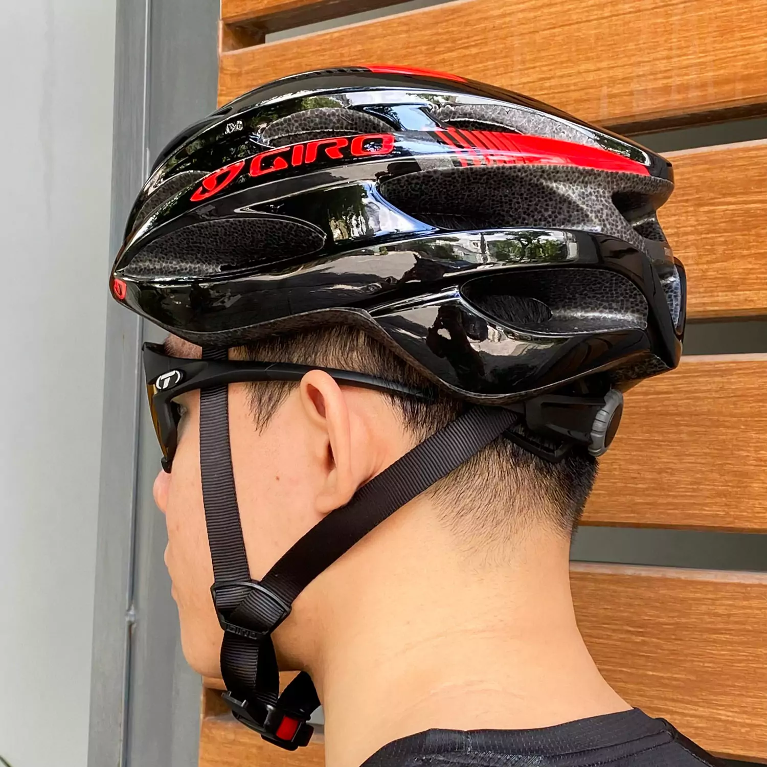 nón bảo hiểm xe đạp giro trinity af - black/red 3 non bao hiem trinity asianfit black red2 8 Nón bảo hiểm xe đạp Giro Trinity AF - Black/Red - YCB.vn