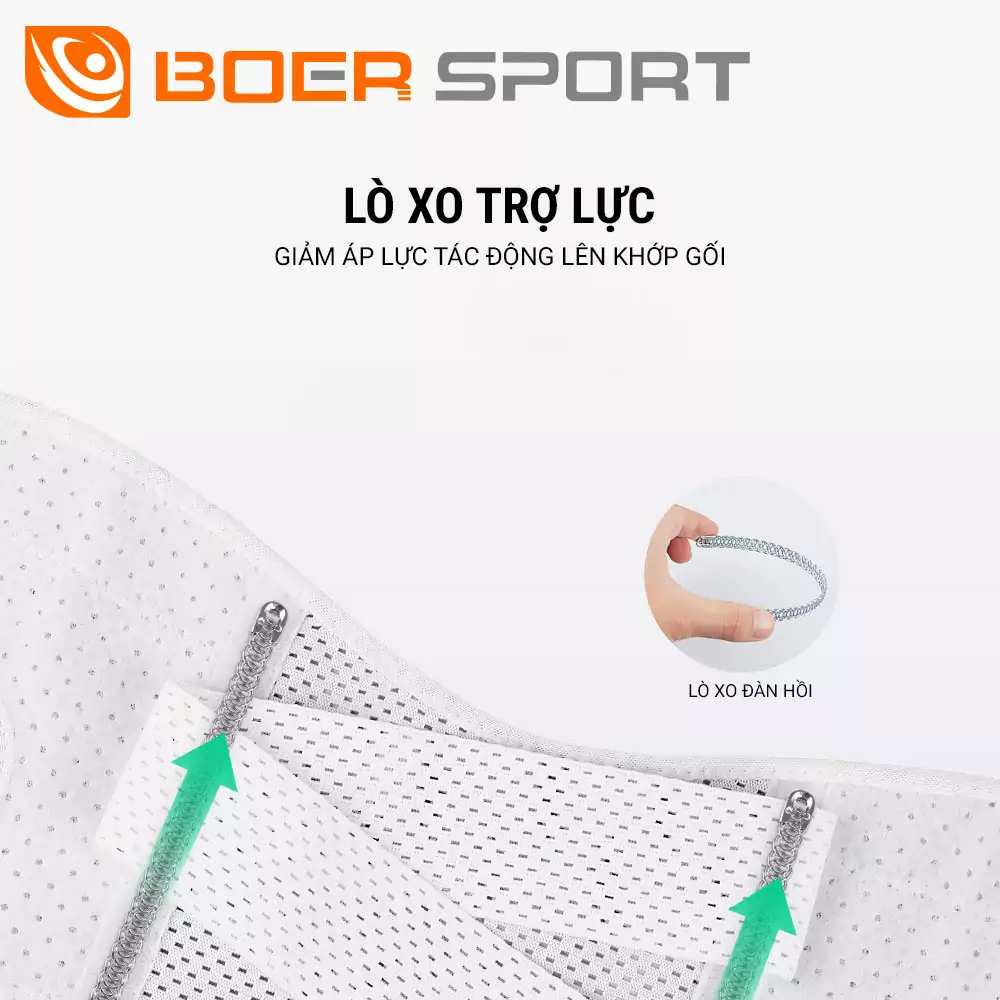 bang ho tro goi boer cross belt kn12 4 Băng cố định hỗ trợ gối Boer Cross Belt KN12 - YCB.vn