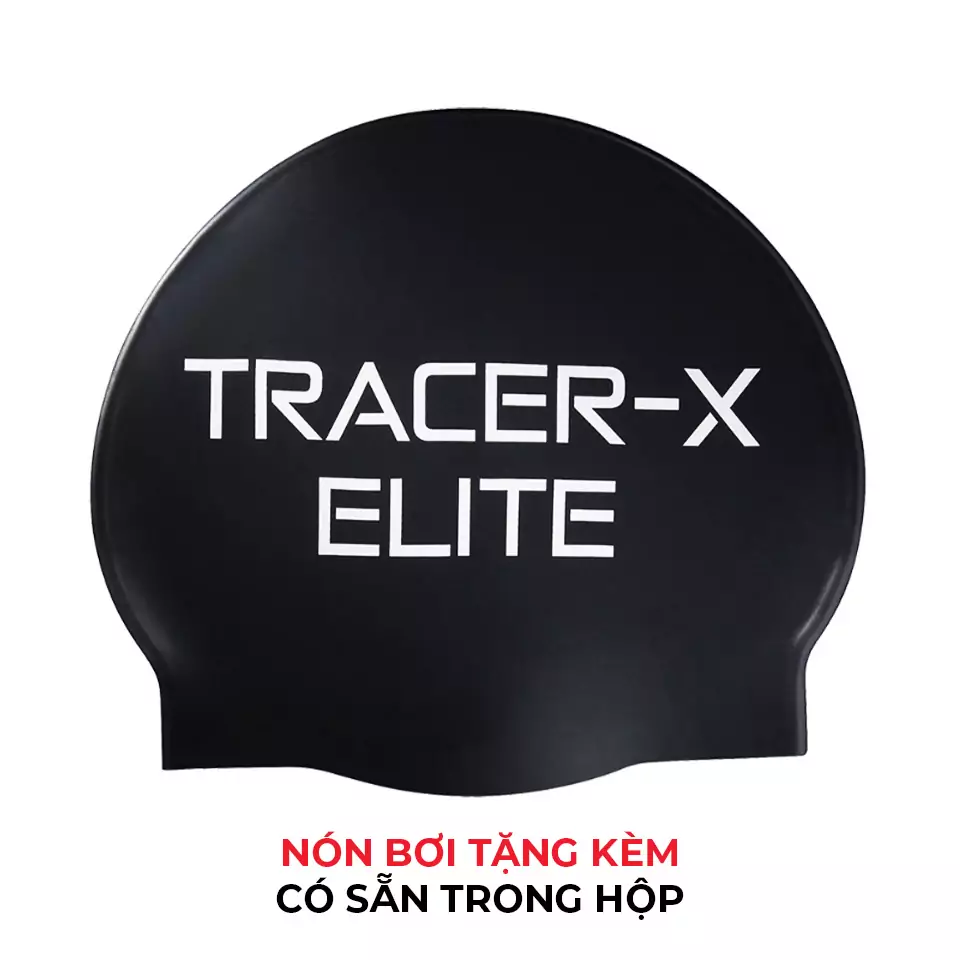 kinh boi TYR tracer x elite mirrored 2 Kính bơi TYR Tracer-X Elite Racing Goggles (Smoke/Black) - YCB.vn