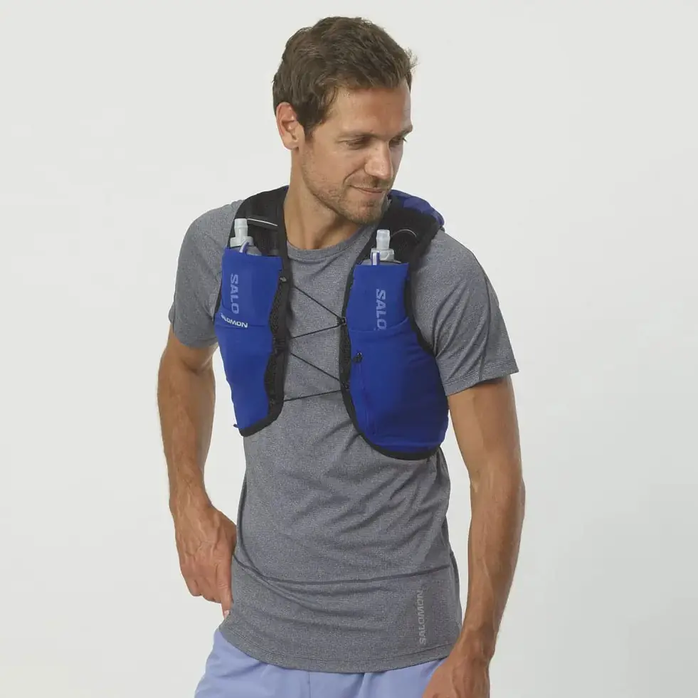 salomon active skin 8 4 Vest nước chạy trail, chạy bộ Salomon Active Skin 4 Set - YCB.vn