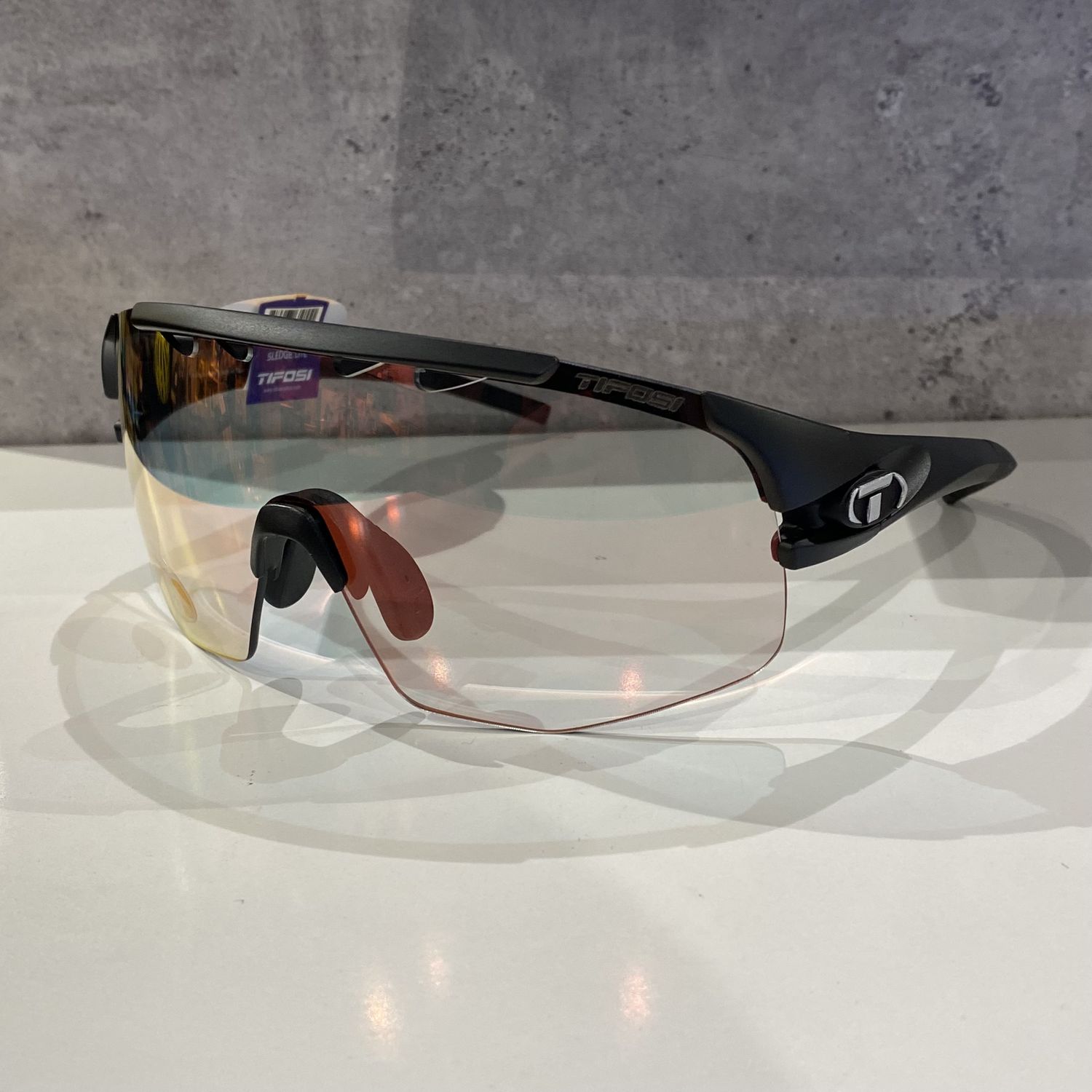 Kính mát thể thao Tifosi Sledge Lite | Matte Black (Fototec) - YCB -  Kính Mát Chạy Bộ 2