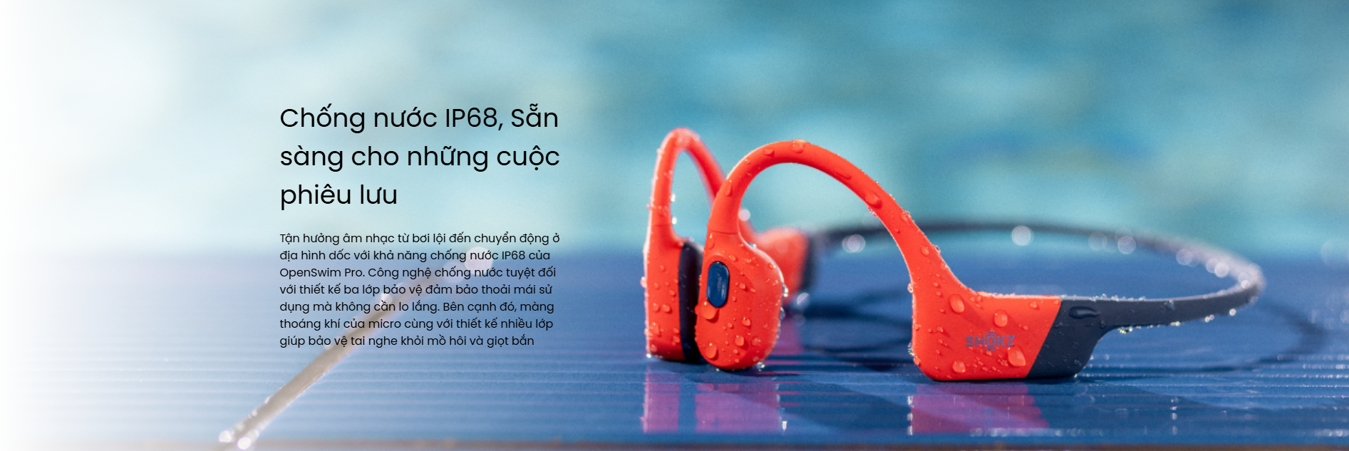 tai nghe shokz openswim pro 1 1 Tai nghe Open-Ear Shokz OpenSwim Pro (32GB bộ nhớ chứa nhạc MP3) - YCB.vn