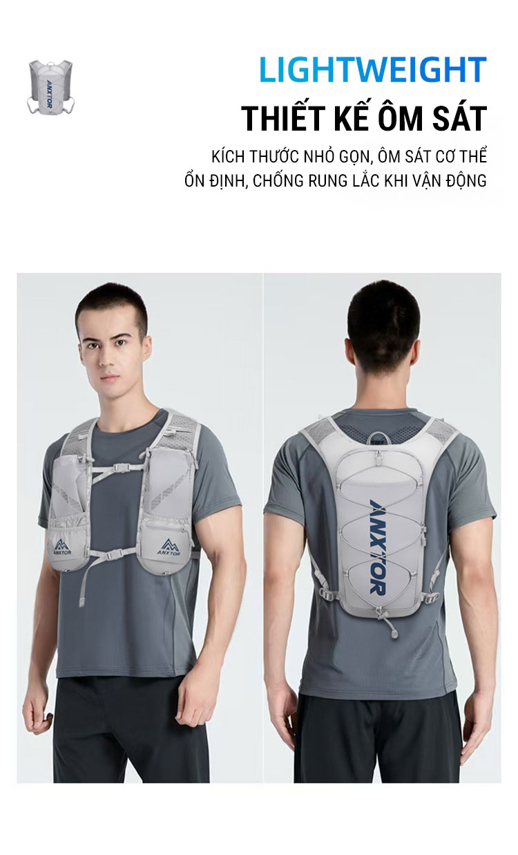 vest nuoc anxtor 5l 13 Vest chạy trail ANXTOR 5L - YCB.vn