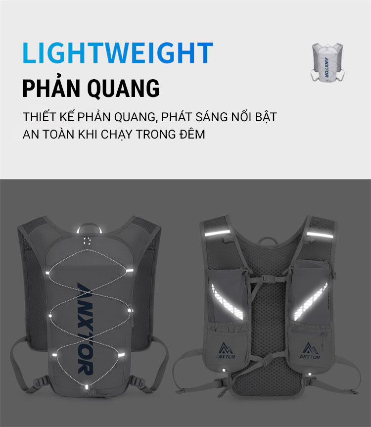 vest nuoc anxtor 5l 22 Vest chạy trail ANXTOR 5L - YCB.vn