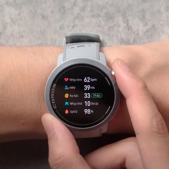 đồng hồ thể thao gps coros pace pro (dây silicone) - grey 18 screenshot 1731388065 Đồng hồ thể thao GPS Coros Pace Pro (Dây Silicone) - Grey - YCB.vn