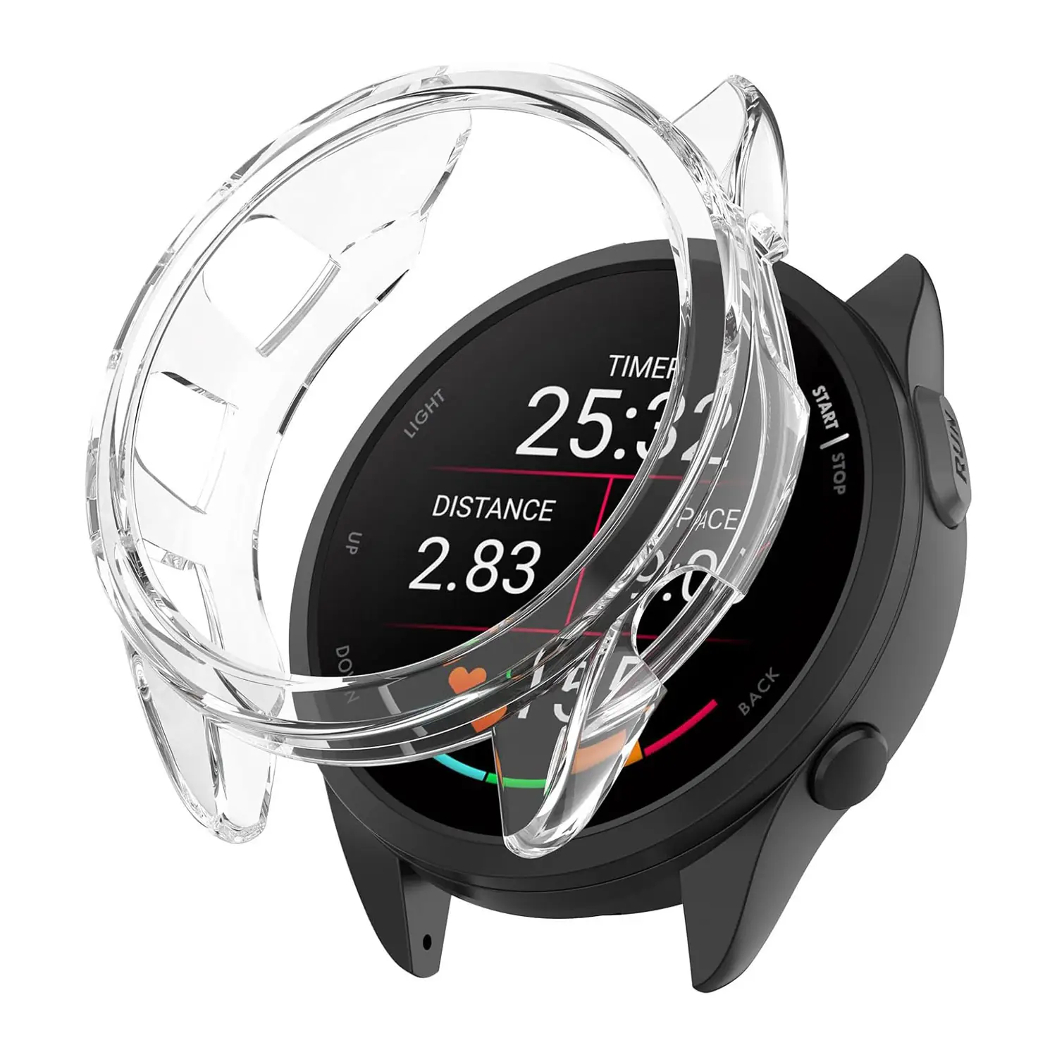 case đồng hồ tpu cho garmin forerunner 165 1 case dong ho tpu forerunner 165 8 Case đồng hồ TPU cho Garmin Forerunner 165 - YCB.vn