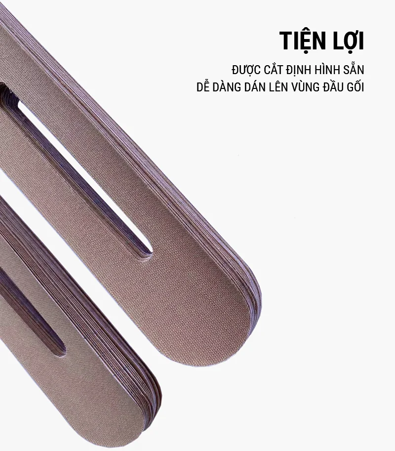 băng dán gối knee kinesiology tape (1 băng) 3 bang dan co ho tro goi knee kinesiology tape 2 Băng dán gối Knee Kinesiology Tape (1 băng) - YCB.vn