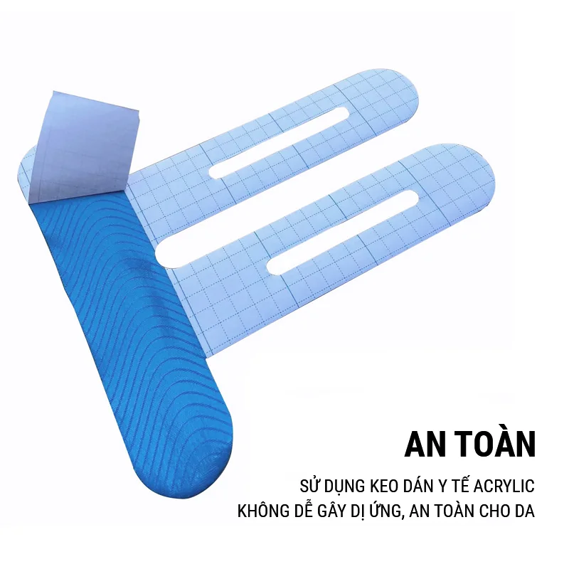 băng dán gối knee kinesiology tape (1 băng) 2 bang dan co ho tro goi knee kinesiology tape 5 Băng dán gối Knee Kinesiology Tape (1 băng) - YCB.vn