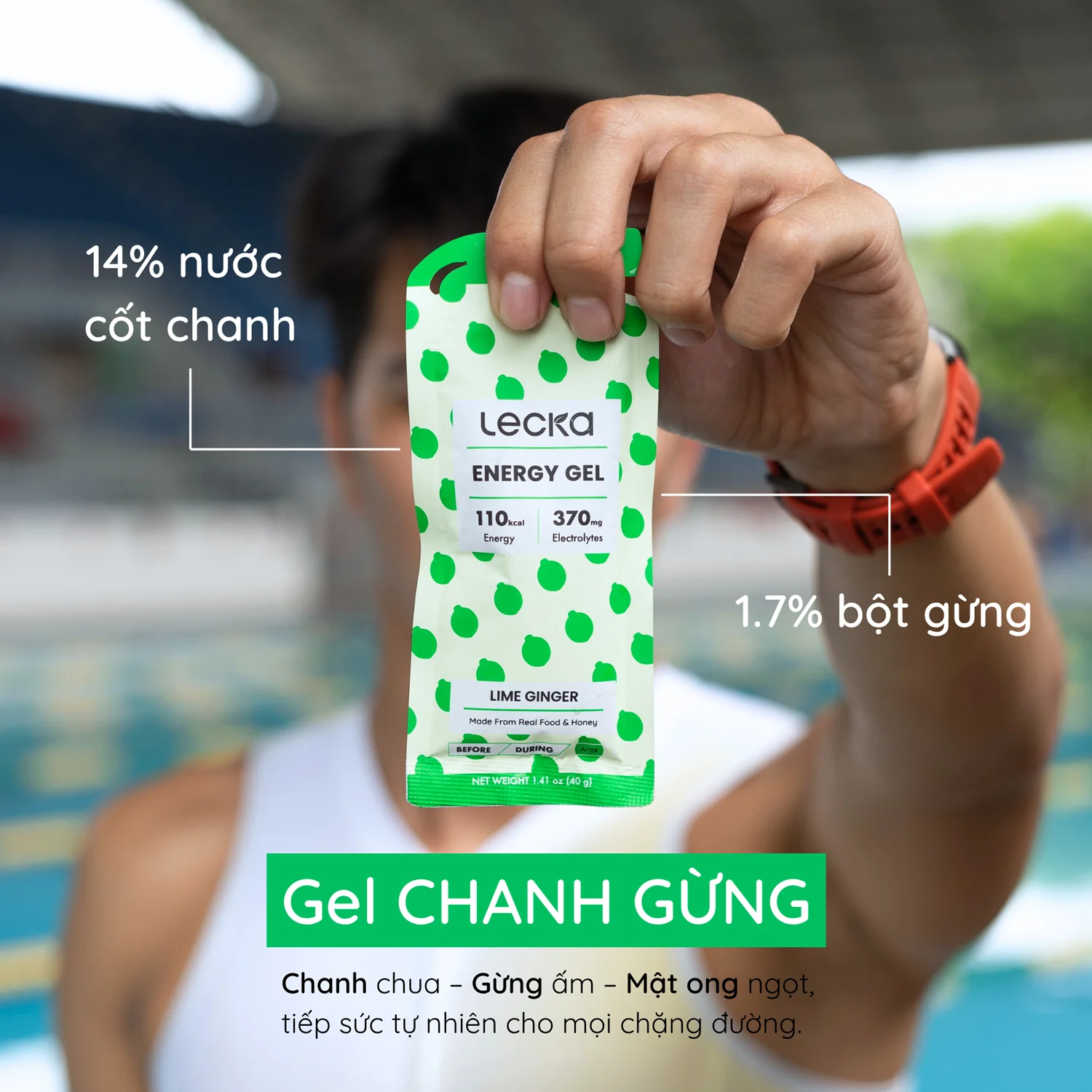 gel năng lượng lecka energy gel - chanh gừng 1 gel lecka chanh gung 3 Gel năng lượng Lecka Energy Gel - Chanh gừng - YCB.vn