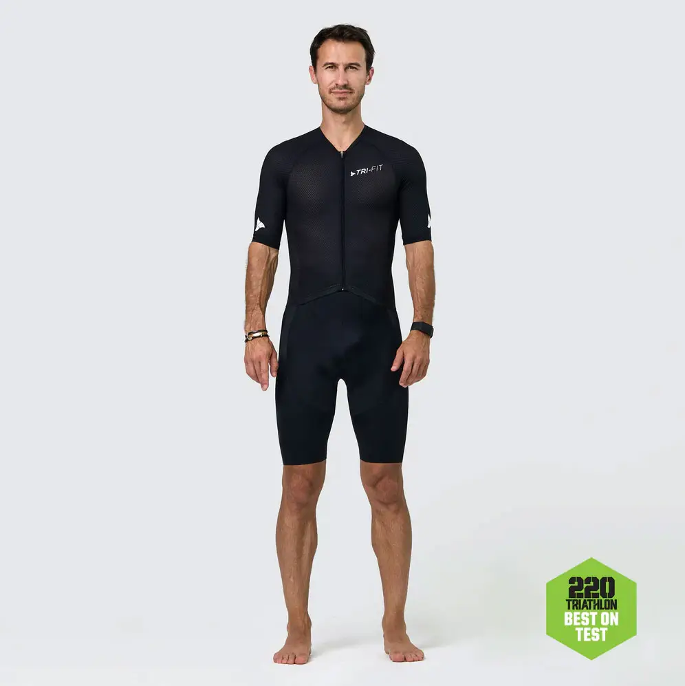 Bộ quần áo ba môn nam Tri-Fit Vanguard Men’s Triathlon Suit – Black - YCB - Tri Suit Bộ quần áo ba môn nam Tri-Fit Vanguard Men’s Triathlon Suit – Black - YCB - Tri Suit 10