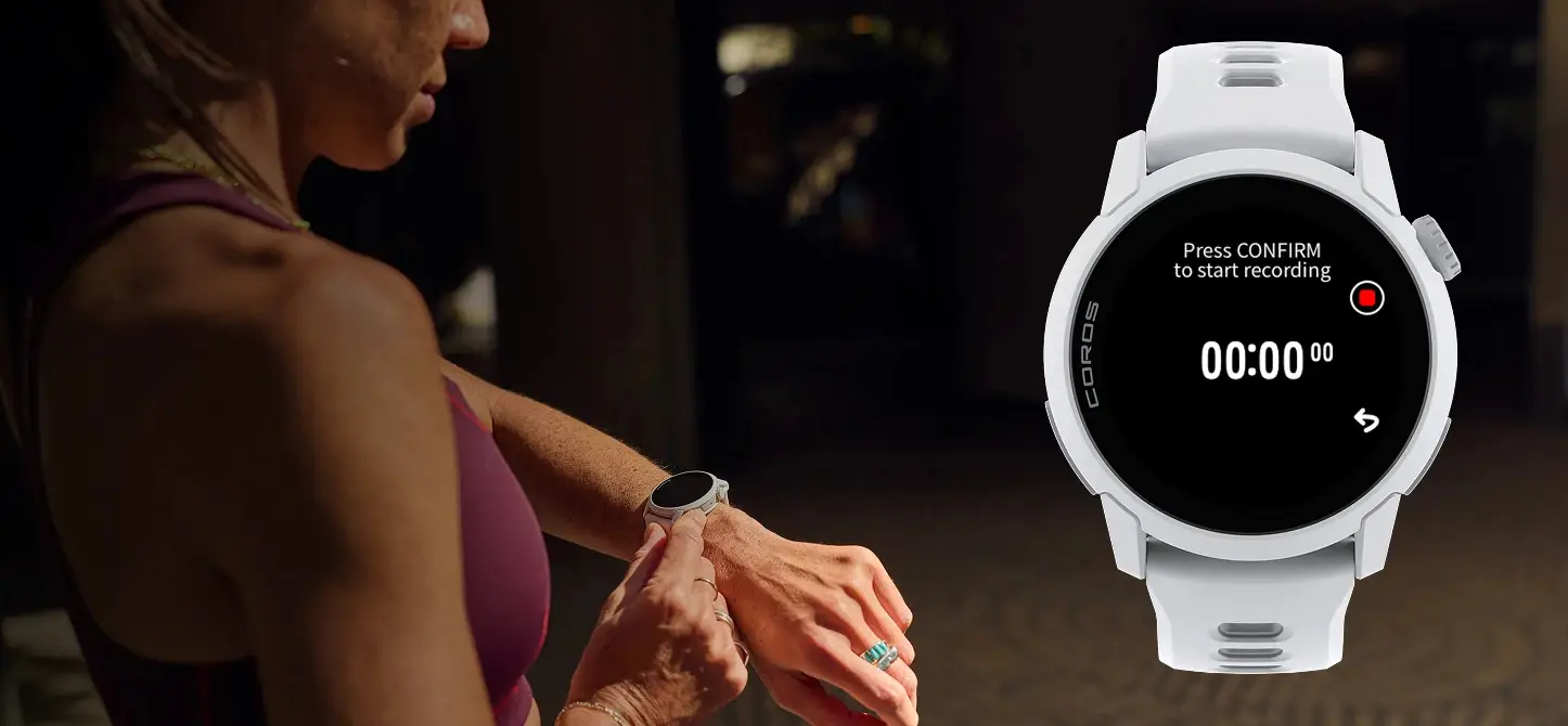 dong ho gps the thao coros pace 4 3 Đồng hồ thể thao GPS Coros Pace 4 (Dây Silicone) - YCB.vn