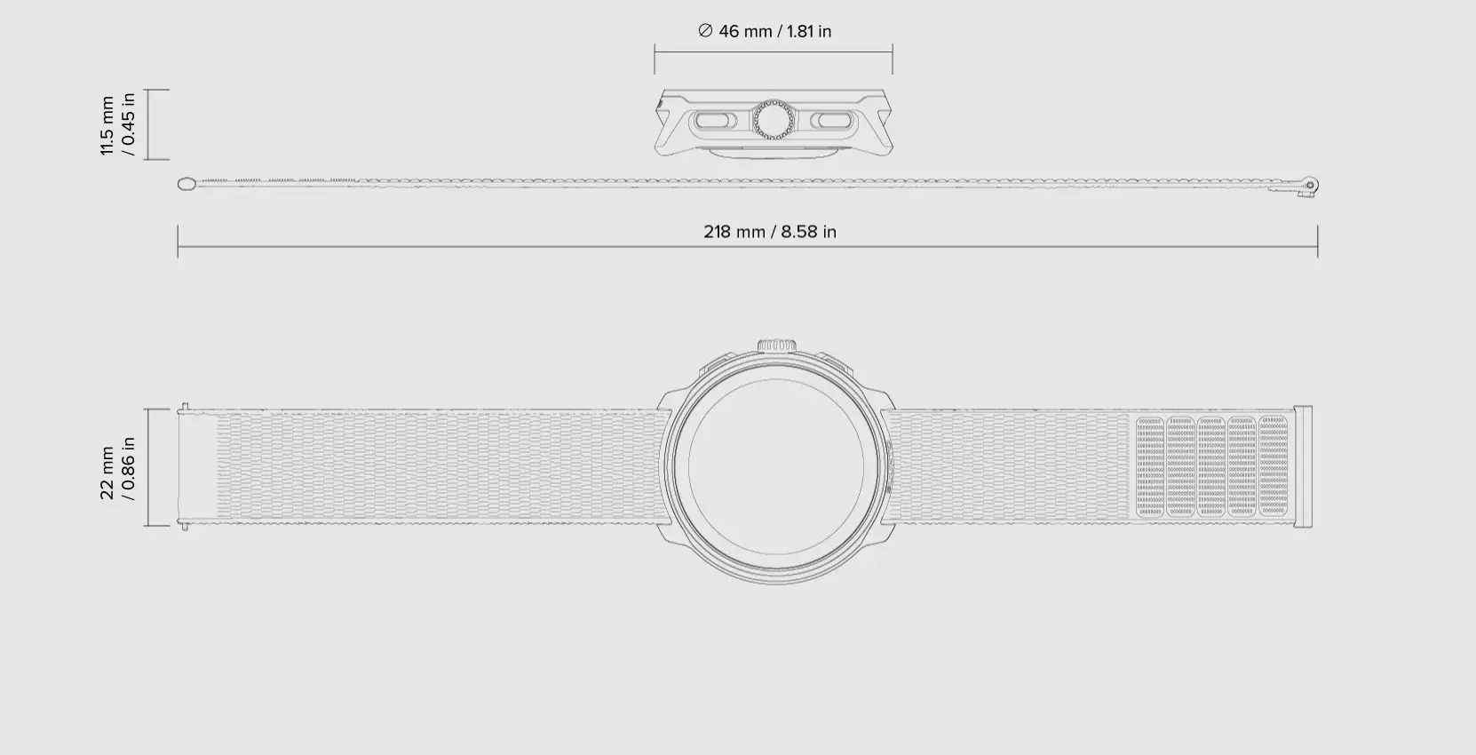 dong ho the thao gps suunto run day nylon 48 Đồng hồ thể thao GPS Suunto Run (Dây Silicone) - YCB.vn