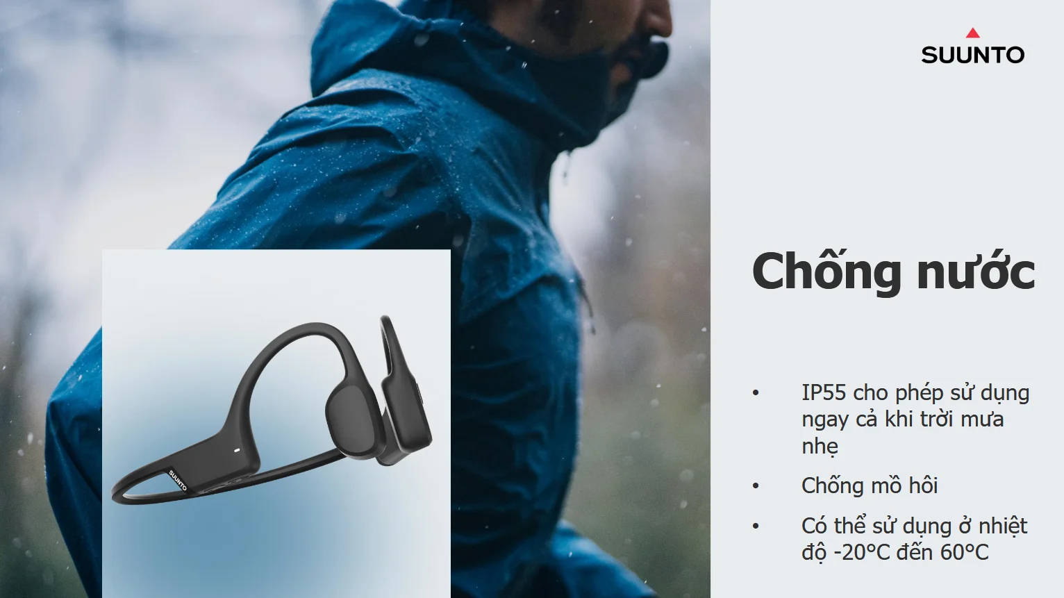 Tai nghe Open-Ear Suunto Sonic 9 tai nghe truyen am qua xuong suunto sonic 3 Tai nghe Open-Ear Suunto Sonic - YCB.vn