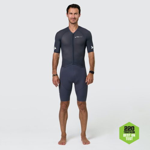 Bộ quần áo ba môn nam Tri-Fit Vanguard Men’s Triathlon Suit – Grey - YCB -  Tri Suit