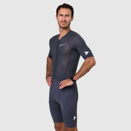 Bộ quần áo ba môn nam Tri-Fit Vanguard Men’s Triathlon Suit – Grey - YCB -  Tri Suit 2
